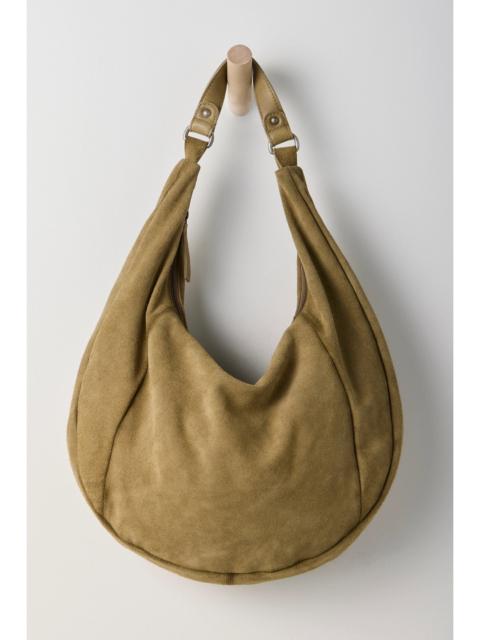 FREE PEOPLE Half Moon Suede Bag