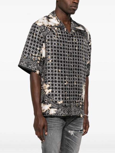 AMIRI Amiri Silk Bandana-print Shirt