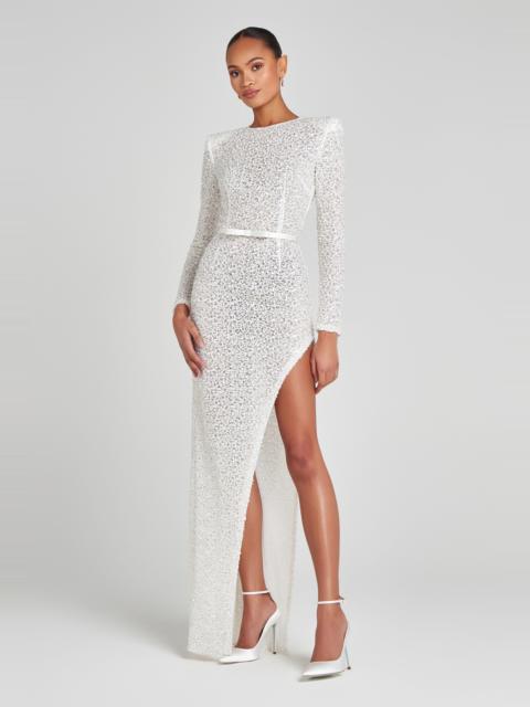 NADINE MERABI Elianna White Dress