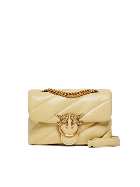 PINKO mini Love quilted chain cross body bag