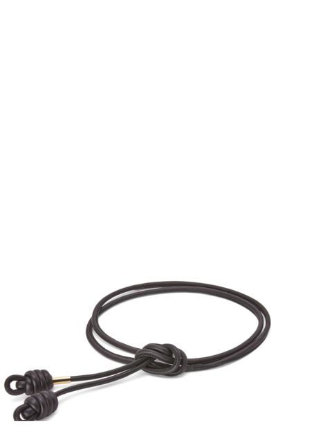 Loewe Flamenco knot belt in classic calfskin