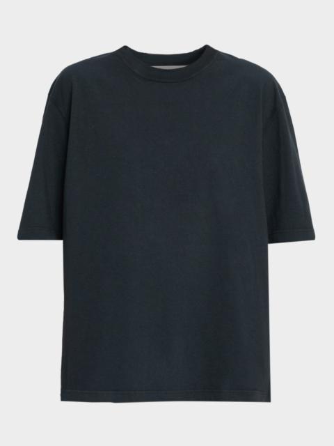 Golden Goose Reverse Logo Cotton Crewneck T-Shirt