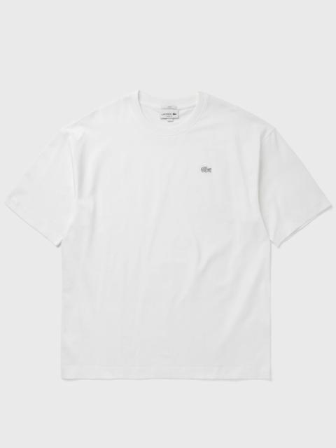 LACOSTE Loose Fit Heavy Cotton Jersey Tee