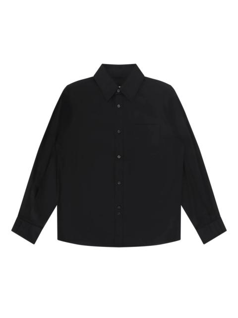 entire studios PLICA SHIRT BLACK