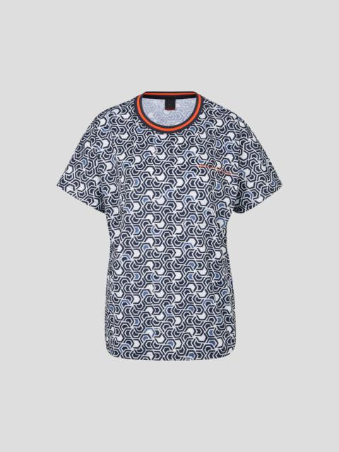 BOGNER Dina Functional shirt in Navy blue/White