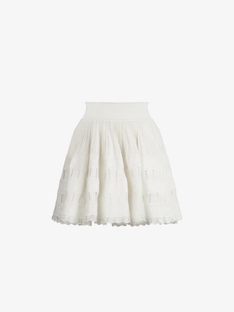 Alaïa SHINY CRINOLINE SKIRT