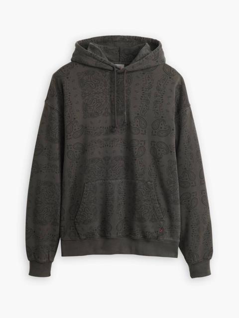 Levi's RELAXED OVERDYED HOODIE SWEATSHIRT