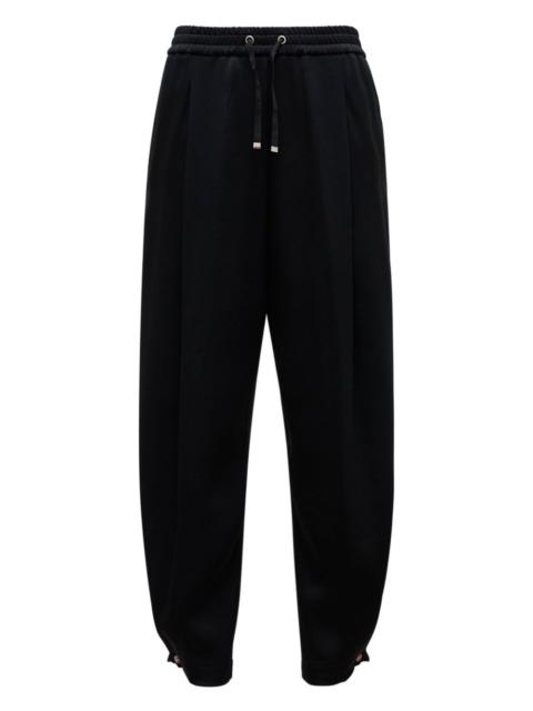 Herno pleated drawstring track pants