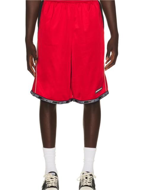 We11done Sporty Football Jersey Shorts