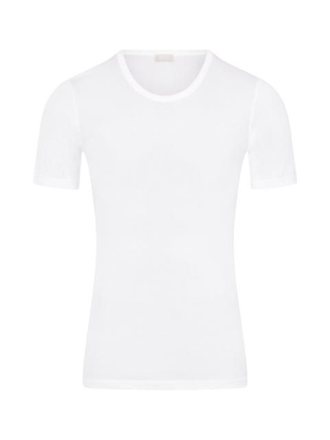 HANRO Cotton Pure Fitted Cotton Crew Neck T-Shirt