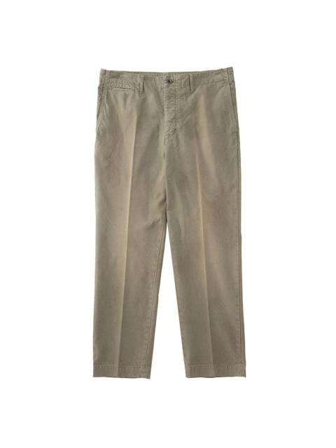 visvim CHINO PANTS DMGD GREEN
