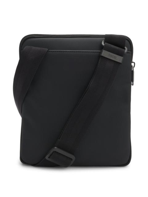 BOSS REPORTER BAG WITH SMOOTH AND STRUCTURED FINISHES