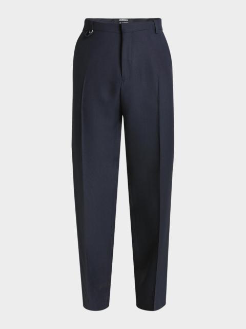 JACQUEMUS Men's Le Pantalon Melo