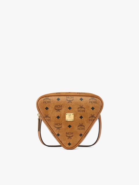 MCM Aren Tambourine Pouch in Visetos