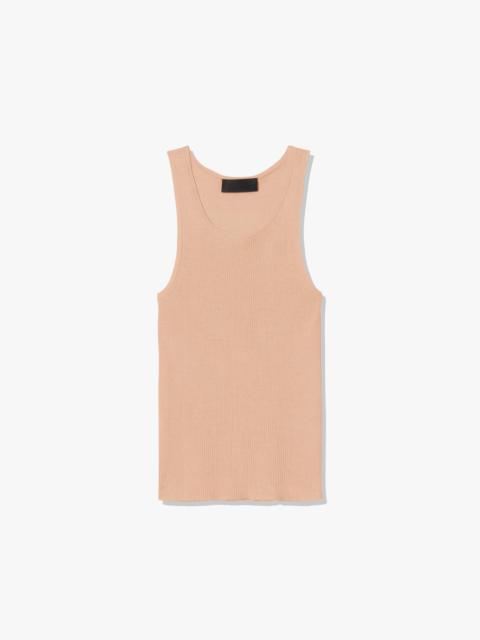 NILI LOTAN LOTTIE SILK KNIT TANK