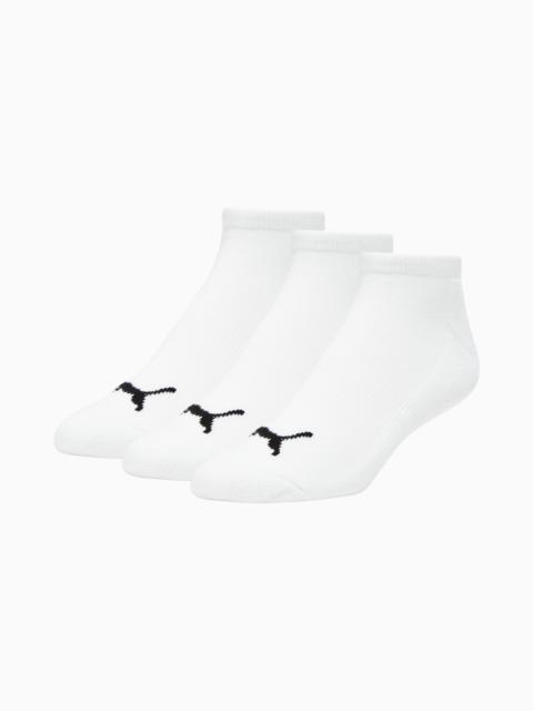 PUMA Men's Half-Terry Low Cut Socks (3 Pairs)
