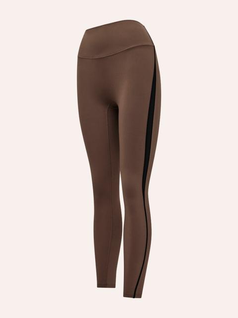 P.E NATION OFFSIDE FULL LENGTH LEGGING IN MOCHA & BLACK