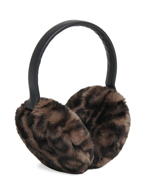 APPARIS Women's Esme Faux-Fur Earmuffs - Dark Leopard