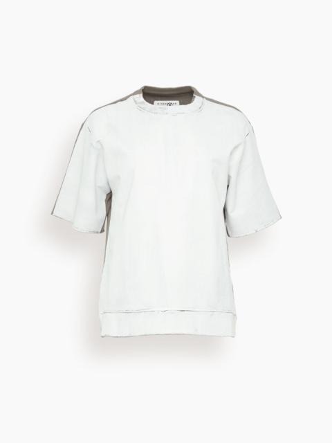 MM6 Maison Margiela Sweatshirt in Taupe