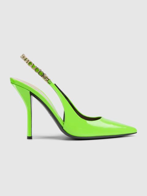 Gucci Signoria slingback pump