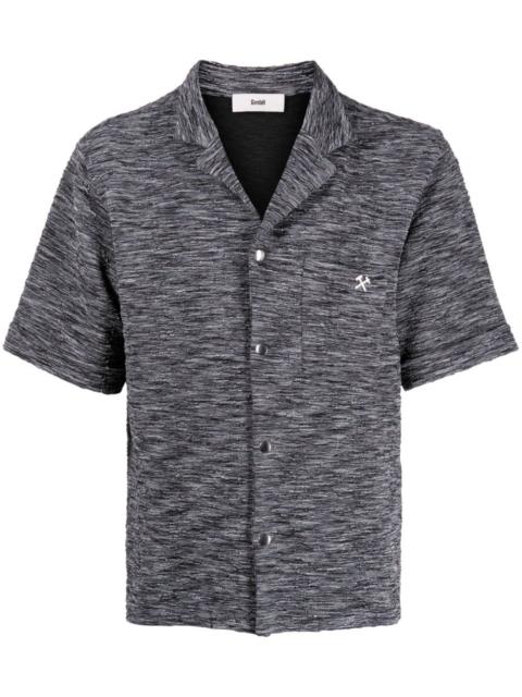 GmbH logo-plaque mÃ©lange-effect shirt