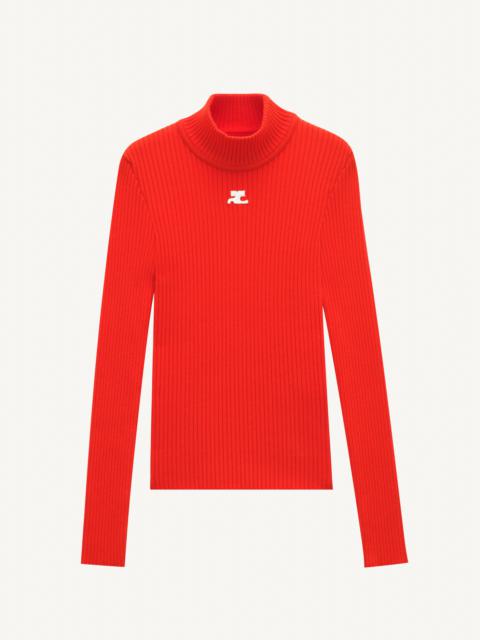 courrèges REEDITION KNIT JUMPER LONG SLEEVES