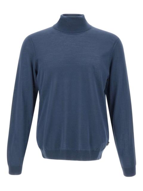 BOSS turtleneck ribbed sweater