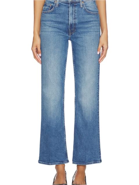 MOTHER Lil Petite High Waisted Bookie Sneak Jeans