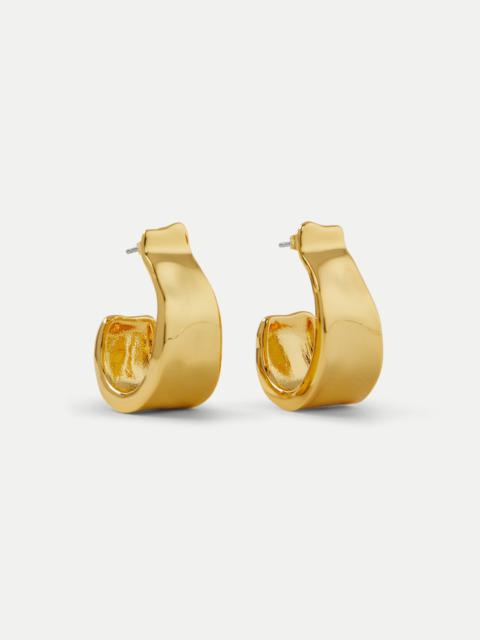 VERONICA BEARD MOLTEN GOLD RIBBON HOOP