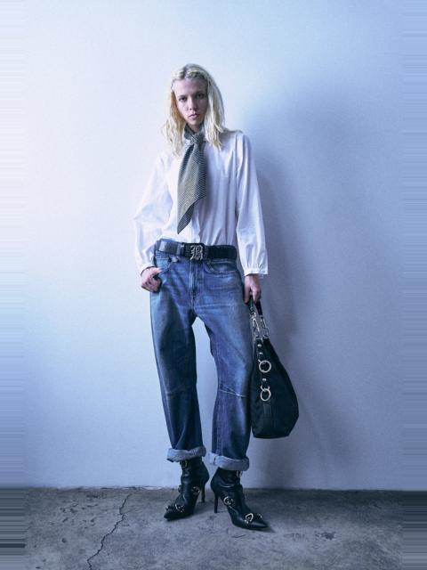 R13 Articulated Knee X-Boyfriend Jean