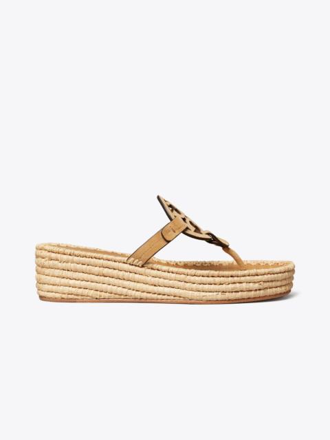 TORY BURCH Miller Raffia Wedge