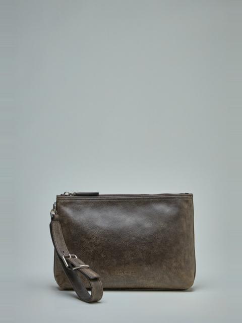 Voyou Pouch in Aged Leather