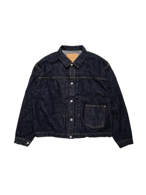 KAPTAIN SUNSHINE Denim Tracker 1P Jacket Indigo One Wash