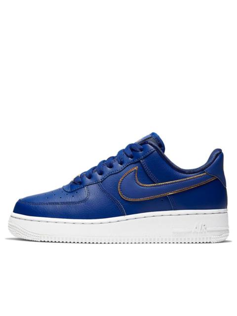 (WMNS) Nike Air Force 1 Low 'Blue Gold Swoosh' AO2132-401