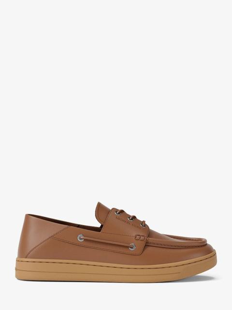 MICHAEL KORS Aiden Leather Boat Shoes