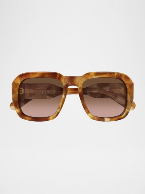 Chloé Round Acetate Sunglasses