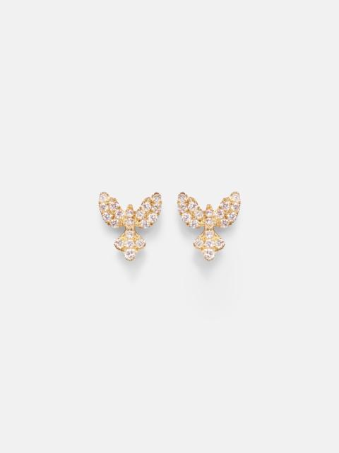 ANITA KO 18kt gold earrings with diamonds