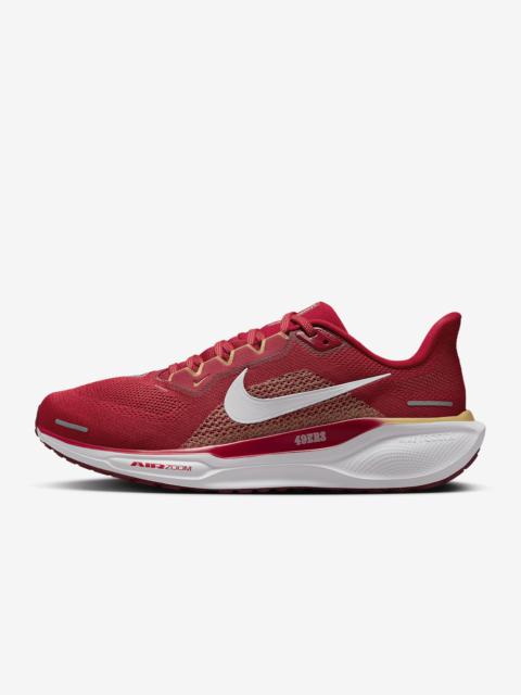 Nike Nike Pegasus 41 NFL San Francisco 49ers Men's Road Running Shoes