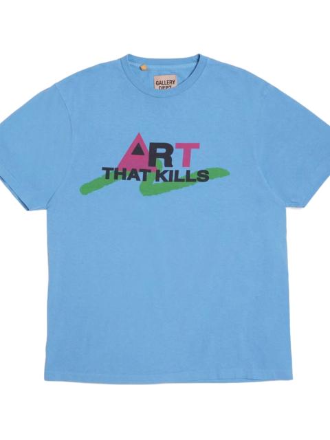 GALLERY DEPT. Art That Kills T-Shirt "Blue & Multicolor" GD295