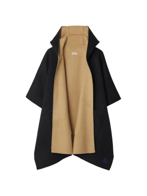 EKD cashmere hooded cape