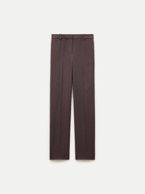 J.CREW Café pant in plaid four-season stretch