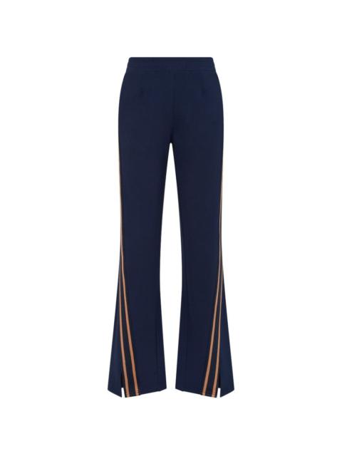 THE UPSIDE Toledo Petra stripe flared track pants