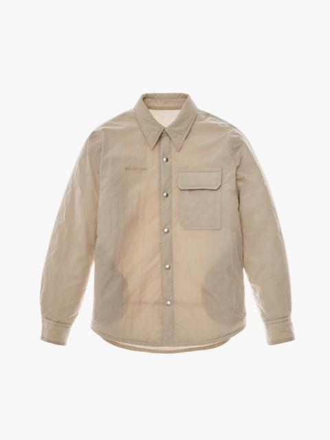 Helmut Lang QUILTED SHIRT JACKET