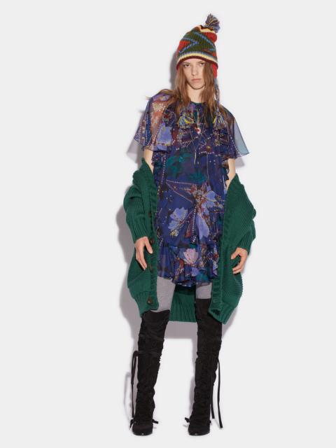 DSQUARED2 RETRO BLOSSOM DRESS