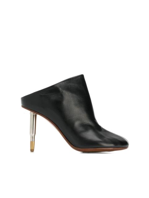 VETEMENTS bullet heel mules