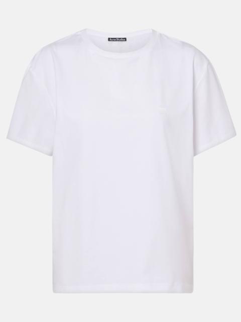 Acne Studios Face cotton-blend jersey T-shirt