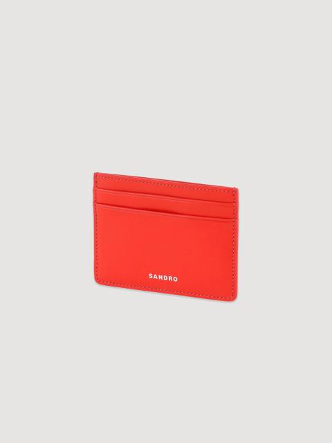 Sandro Leather card holder