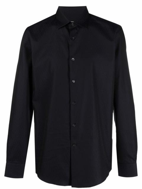FERRAGAMO Gancini-print shirt