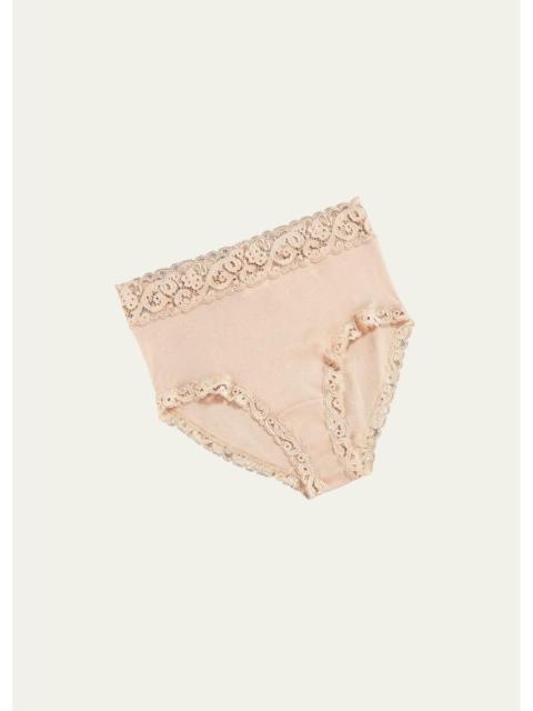 HANRO Moments Lace-Trim Full Brief