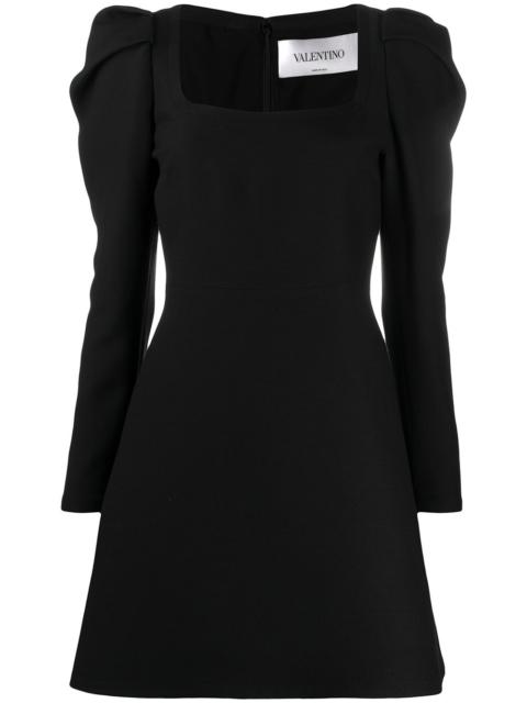 Valentino puff-sleeve cocktail dress